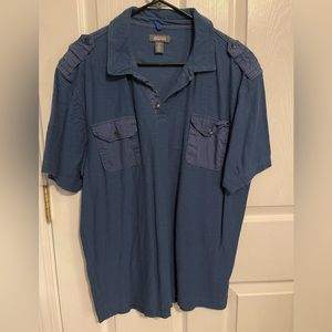 Men’s Kenneth Cole polo XL BLUE